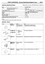 Preview for 449 page of Mitsubishi Pajero Pinin 1999 Workshop Manual