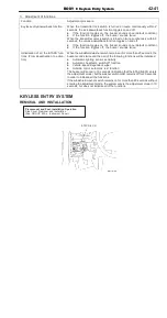 Preview for 616 page of Mitsubishi Pajero Pinin 1999 Workshop Manual