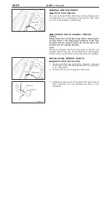 Preview for 623 page of Mitsubishi Pajero Pinin 1999 Workshop Manual