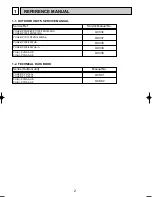 Preview for 2 page of Mitsubishi PKA-RP35GAL Service Manual