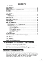 Preview for 16 page of Mitsubishi S290U Service Manual