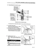 Preview for 109 page of Mitsubishi S3L Service Manual