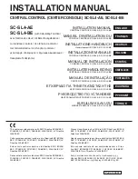 Preview for 1 page of Mitsubishi SC-SL4-AE Installation Manual