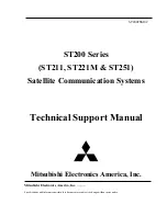 Mitsubishi ST200 Series Technical Support Manual preview