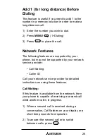 Preview for 25 page of Mitsubishi T200 User Manual