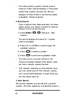 Preview for 44 page of Mitsubishi T200 User Manual