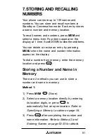 Preview for 51 page of Mitsubishi T200 User Manual