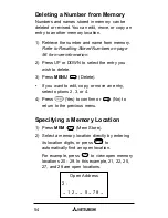 Preview for 54 page of Mitsubishi T200 User Manual