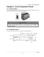 Preview for 29 page of Mitsubishi TDP-324 User Manual