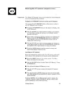 Preview for 69 page of Mitsubishi TS-50611 Owner'S Manual