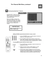 Preview for 38 page of Mitsubishi VS-45607 Owner'S Manual