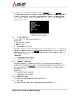 Preview for 39 page of Mitsubishi VS-SH10U Setup And Installation Manual