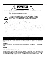 Preview for 2 page of Mitsubishi WD-65000 Owner'S Manual