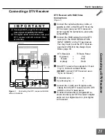 Preview for 21 page of Mitsubishi WD-65000 Owner'S Manual