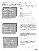 Preview for 37 page of Mitsubishi ws-48413 Owner'S Manual