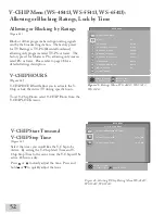 Preview for 52 page of Mitsubishi ws-48413 Owner'S Manual