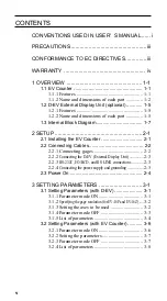 Preview for 6 page of Mitutoyo EV Counter User Manual