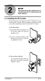 Preview for 17 page of Mitutoyo EV Counter User Manual