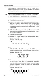 Preview for 20 page of Mitutoyo EV Counter User Manual