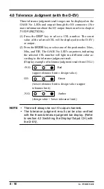 Preview for 42 page of Mitutoyo EV Counter User Manual