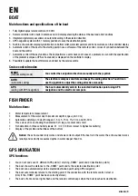 Preview for 9 page of MIVARDI Carp Scout LA Instruction Manual