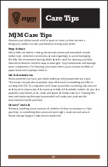 Preview for 11 page of MJM MT21 User Manual