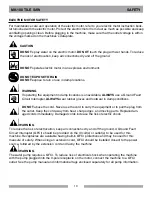 Preview for 10 page of MK MK-100 Owners Manual, Parts List & Operating Instructions