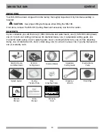 Preview for 15 page of MK MK-100 Owners Manual, Parts List & Operating Instructions