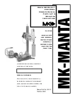 MK MK-Manta I Owner'S Operating Manual preview