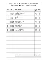 Preview for 62 page of MMD TWIN SHAFT SIZER 625 Series Installation, Operation And Maintenance Manual