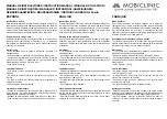 Preview for 2 page of Mobiclinic Puerto Instruction Manual