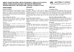 Preview for 3 page of Mobiclinic Puerto Instruction Manual