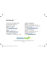 Preview for 36 page of MobileHelp Cellular Classic System User Manual