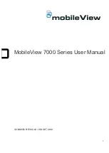 MobileView 7000 Series User Manual preview