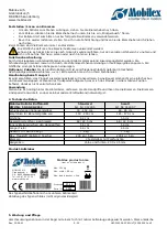 Preview for 5 page of Mobilex 10.50.04.2012 User Manual