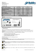 Preview for 9 page of Mobilex 10.50.04.2012 User Manual