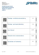 Preview for 2 page of Mobilex 312371 User Manual