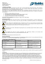 Preview for 6 page of Mobilex 312371 User Manual