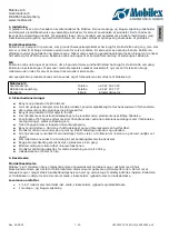 Preview for 7 page of Mobilex 312371 User Manual