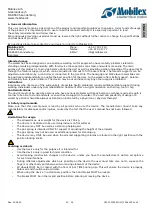 Preview for 13 page of Mobilex 313300 User Manual