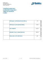 Preview for 2 page of Mobilex ELEPHANT AIR 317001 User Manual