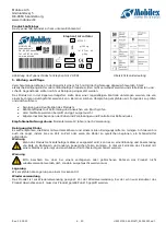 Preview for 6 page of Mobilex ELEPHANT AIR 317001 User Manual