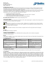 Preview for 15 page of Mobilex ELEPHANT AIR 317001 User Manual