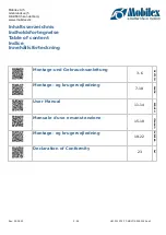 Preview for 2 page of Mobilex KUDU 312075 User Manual