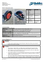 Preview for 5 page of Mobilex RolloGuard User Manual