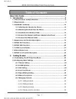 Preview for 3 page of Mocet IP3072 User Manual