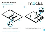 Preview for 2 page of Mocka Alta Change Table Assembly Instructions Manual