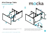 Preview for 5 page of Mocka Alta Change Table Assembly Instructions Manual