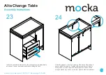 Preview for 13 page of Mocka Alta Change Table Assembly Instructions Manual