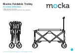 Mocka Foldable Trolley Assembly Instructions preview